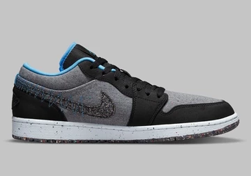 Jordan 1 Low Crater Grey University Blue