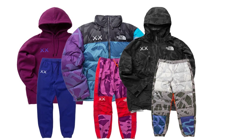 KAWS The North Face collection