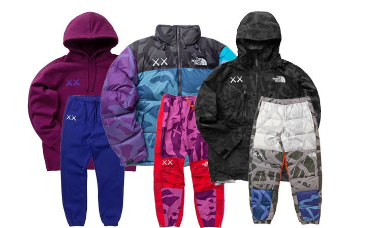 KAWS The North Face Kollektion