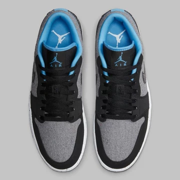 Jordan 1 Low Crater Grey University Blue