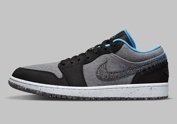 Jordan 1 Low Crater Grey University Blue
