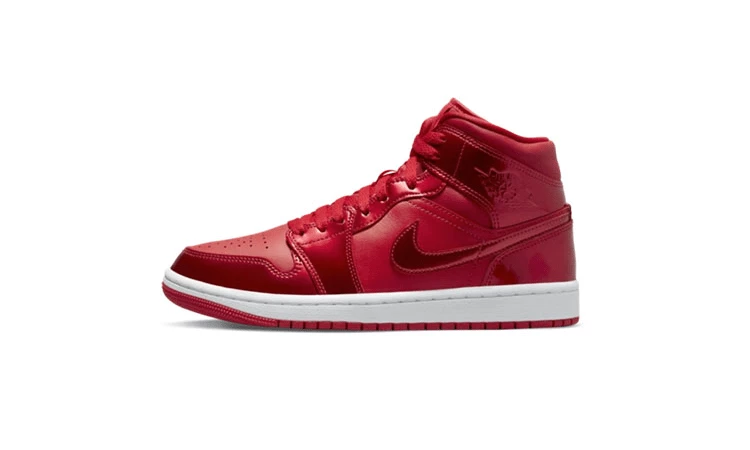 Jordan 1 Mid Pomegranate Red