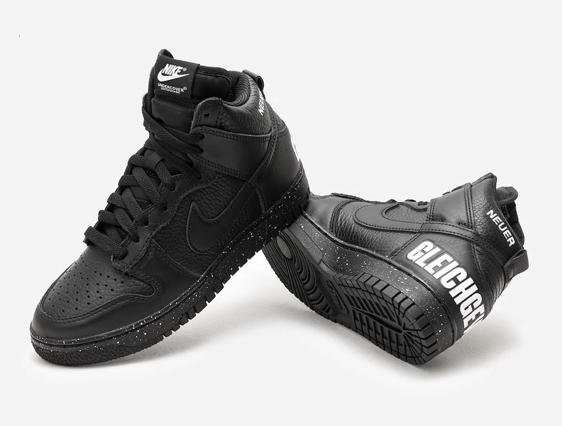 The two Undercover Nike Dunk High have been modified | Dead