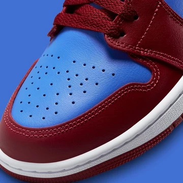 Jordan 1 Low Pomegranate Blue