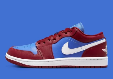 Jordan 1 Low Pomegranate Blue
