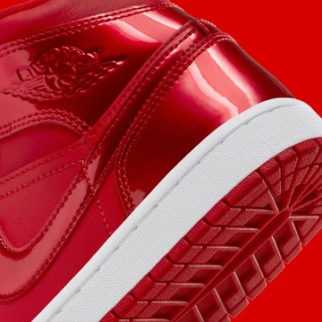 Jordan 1 Mid Pomegranate Red