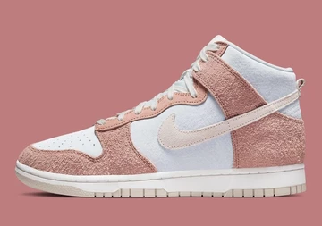 Nike Dunk High Fossil Rose