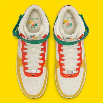 Air Force 1 Mid Bleached Coral