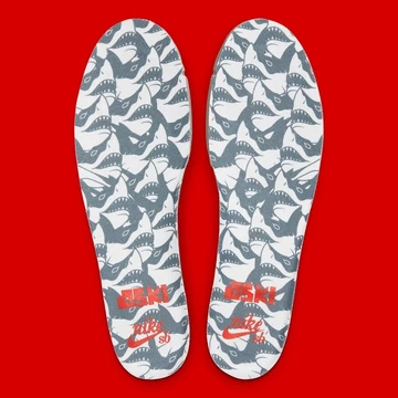 Oski Nike SB Dunk High White Shark