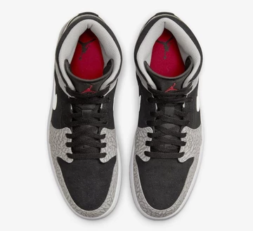 Nike Air Jordan 1 Mid Elephant Toe Official Pictures
