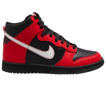 Nike Dunk High Black Red