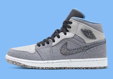 Nike Air Jordan 1 Mid Crater University Blue