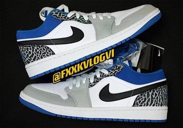 Air Jordan 1 Low Elephant Print