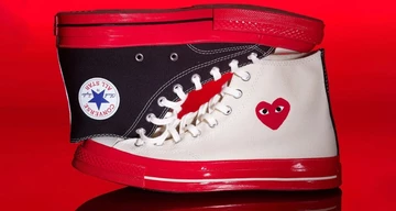 Comme des Garçons PLAY Converse Chuck 70 Red