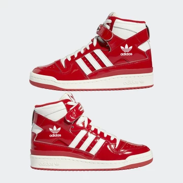 adidas Forum 84 High Patent Red White