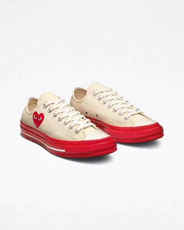 Comme des Garçons PLAY Converse Chuck 70 Red