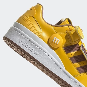 M&Ms adidas Forum Low Yellow