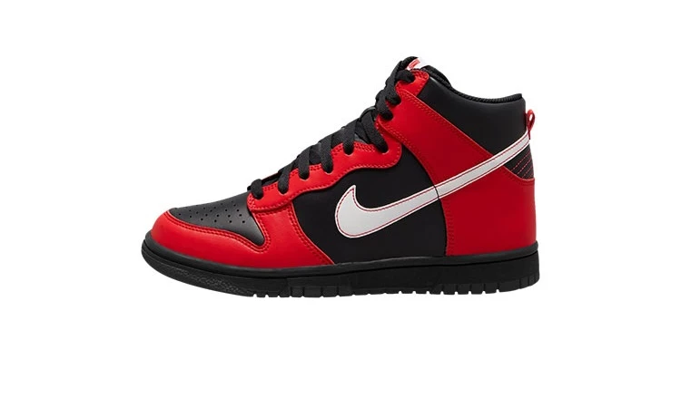 Nike Dunk High Black Red
