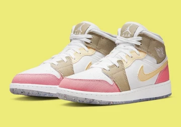 Jordan 1 Mid Easter Pastel Grind