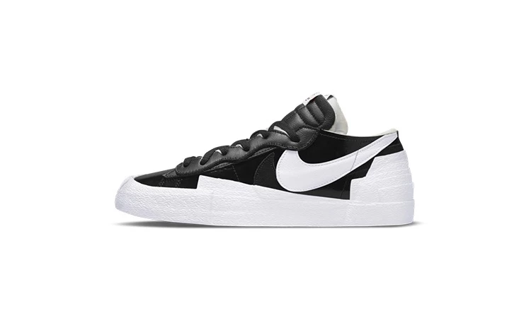 Sacai Nike Blazer Low Black Patent Dead Stock