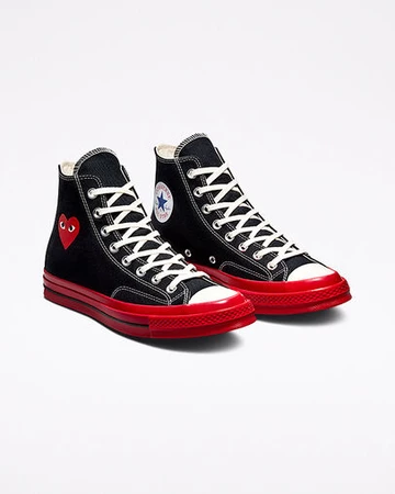 Comme des Garçons PLAY Converse Chuck 70 Red
