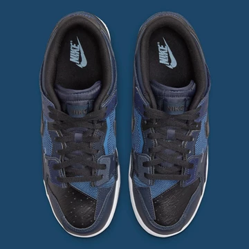 Nike Dunk Low Scrap Navy Black