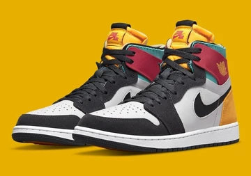 Jordan 1 Zoom CMFT Anthracite Multicolor