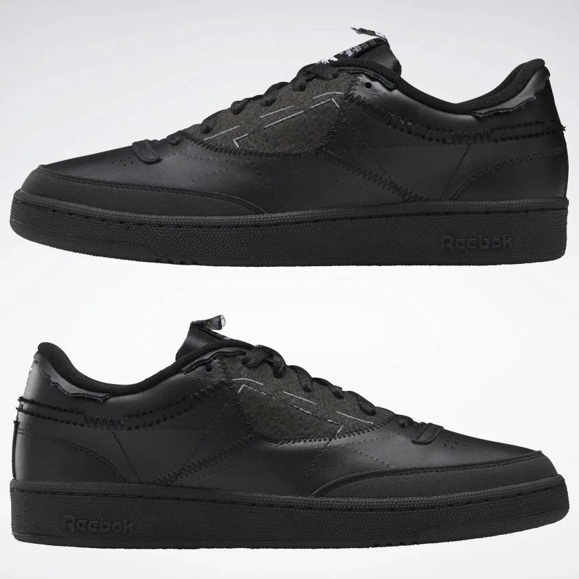 Maison Margiela Reebok Club C Black Memory Of GW5012 | Dead Stock