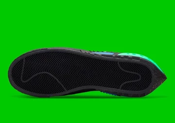 Off White Nike Blazer Low Black Electro Green