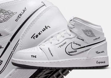 Jordan 1 Mid GS Schematic