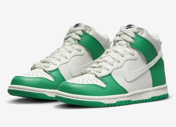 Nike Dunk High White Green