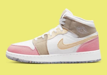 Jordan 1 Mid Easter Pastel Grind