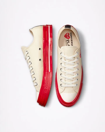 Comme des Garçons PLAY Converse Chuck 70 Red