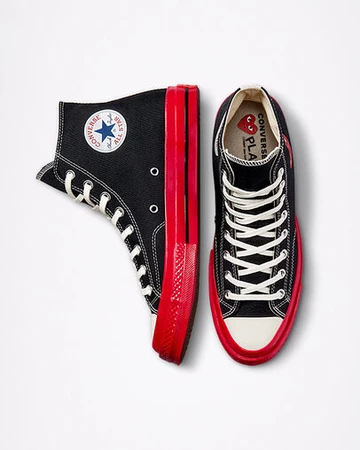 Comme des Garçons PLAY Converse Chuck 70 Red