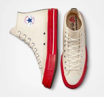 Comme des Garçons PLAY Converse Chuck 70 Red