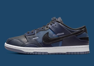 Nike Dunk Low Scrap Navy Black