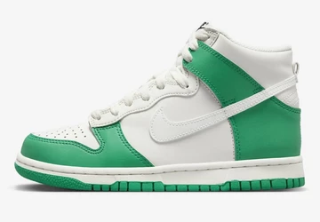 Nike Dunk High White Green