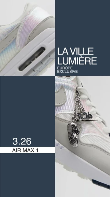 Nike Air Max 1 La Ville Lumiere