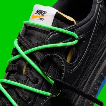Off White Nike Blazer Low Black Electro Green