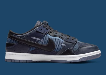 Nike Dunk Low Scrap Navy Black