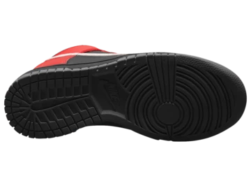 Nike Dunk High Black Red