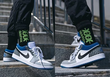 Air Jordan 1 Low Elephant Print