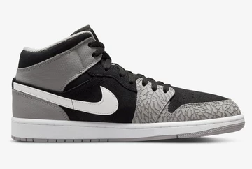 Nike Air Jordan 1 Mid Elephant Toe Official Pictures