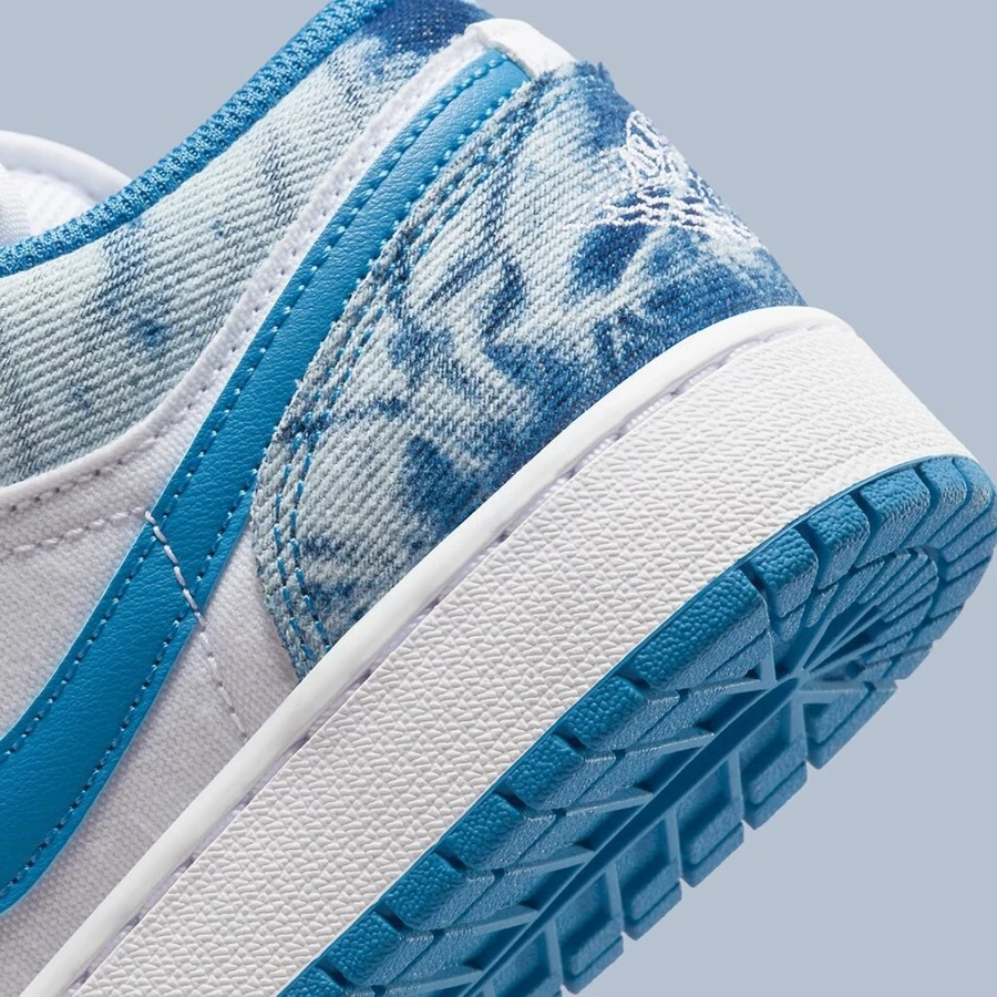 ダ*ン様 Nike Air Jordan 1 Low Washed Denim nike-air-jordan-1-low-gs-acid-