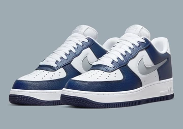 Air Force 1 Cut Out Swoosh Midnight Navy