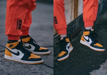 Air Jordan 1 High Yellow Toe