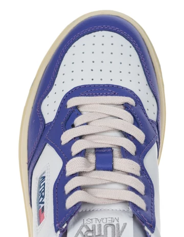 Autry Medalist Purple White