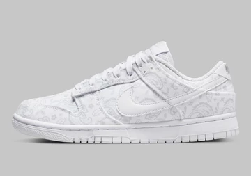 Nike Dunk Low Light Grey Paisley