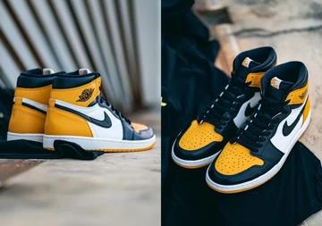 Air Jordan 1 High Yellow Toe - Release am 13. August