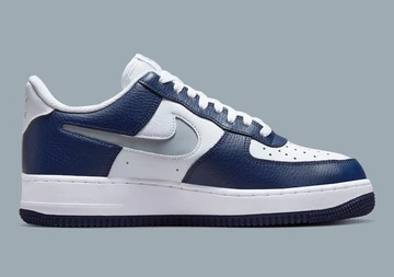 Air Force 1 Cut Out Swoosh Midnight Navy